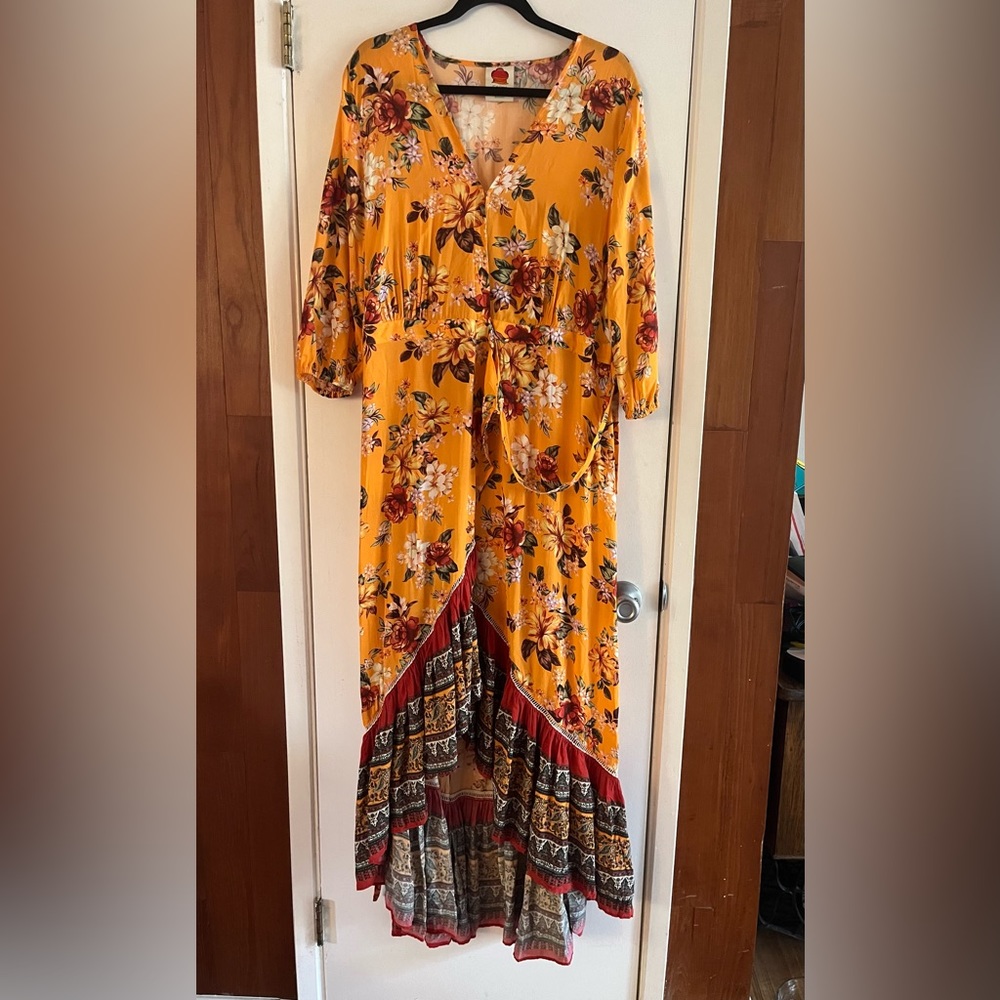 Farm Rio x Anthropologie Soigne Maxi Dress - Picture 2 of 8